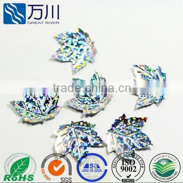 New Fashion High Quality Multi Color Leaf Shaped Sequins for Wedding Dress