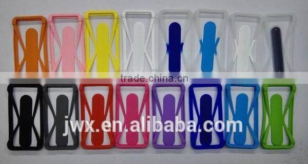 universal silicone bumper case with touch-U holder