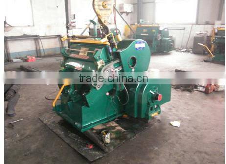 New Condition manual die cutting and creasing machine for corrugated carton box