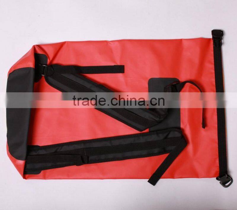 Outdoor swimming PVC tarpaulin waterproof dry bag for swimsuit