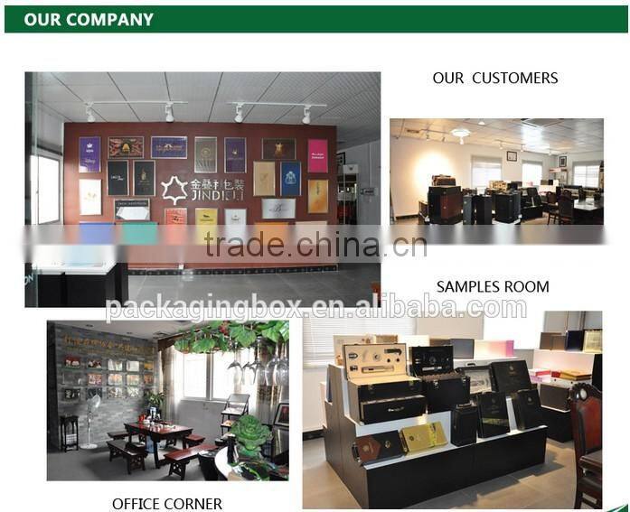 Luxury velvet flock cardboard paper perfume packaging box