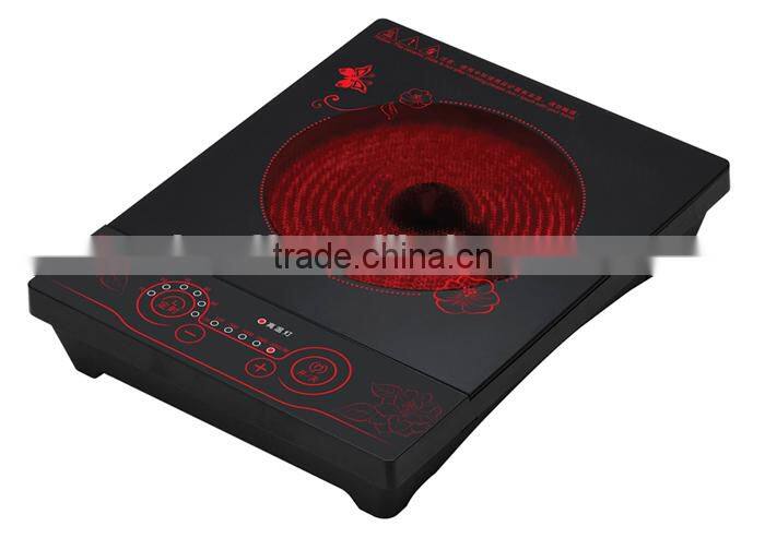 No electromagnetic radiation 2000W gel stove heating radiator ceramic cookware