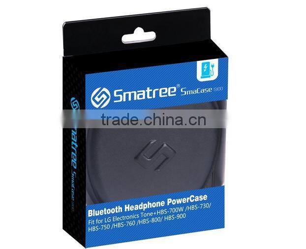 For LG charger Leather Compact case with Bluetooth headphones Smatree brand