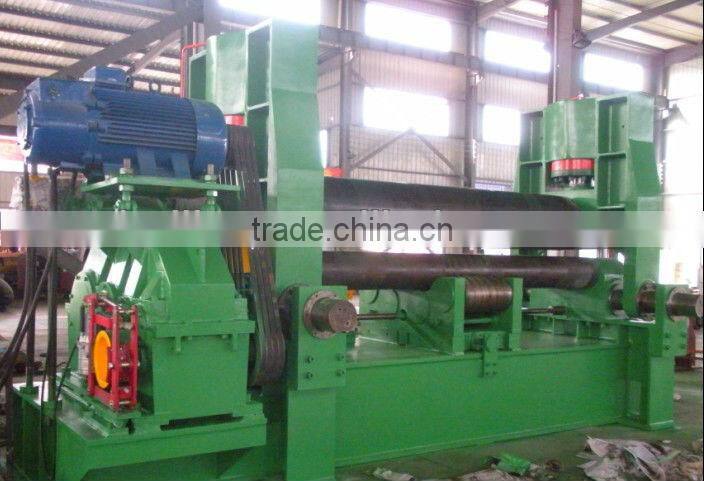 W11 Symmetrical Merchanical 3-roll pipe Rolling machine 20*2500