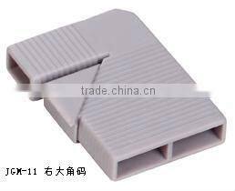 polishing wiredrawing aluminium furniture cabinet door profile