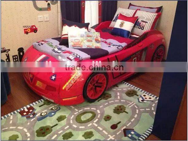 boy girl kids children race car bunk bed for bedroom furniture