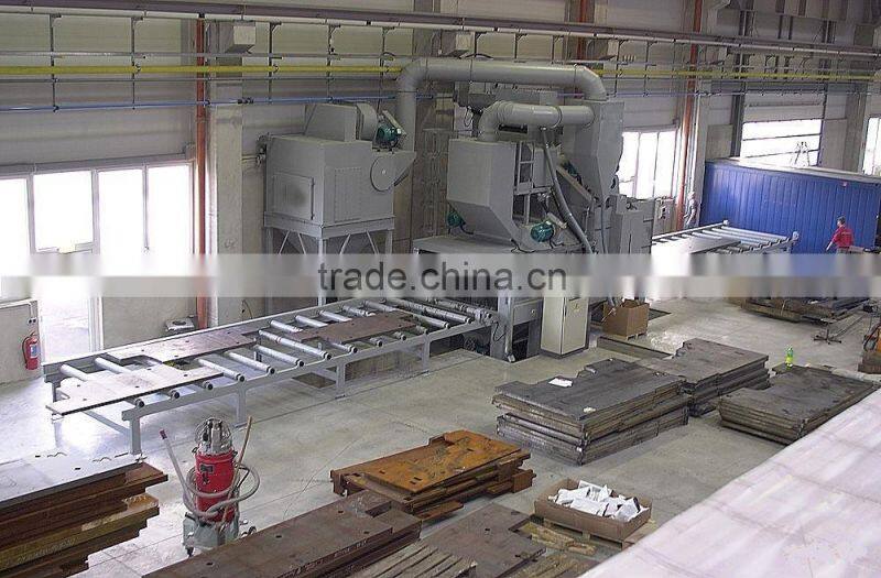 001A hot sale environmetal roller type shotblasting machine
