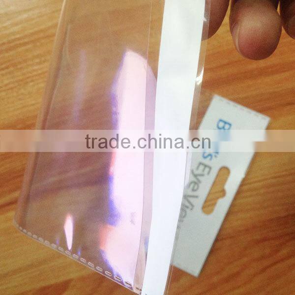 euro slot header bags, Self seal plastic cello bags, mouse mat packing retail display bags