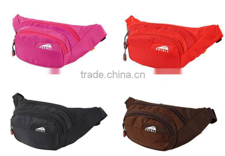 Custom unisex and top sale polyester fanny pack for sport