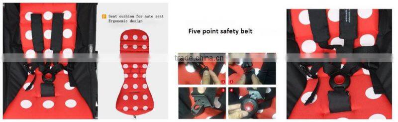 The new design of Mickey Mouse baby stroller,Cute baby umbrella vehicle