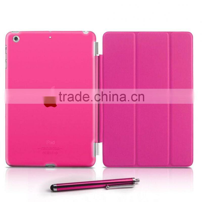 Magnetic Smart Leather Cover + Back Case for Apple iPad 2 3 4 air air 2 mini 1 2 3