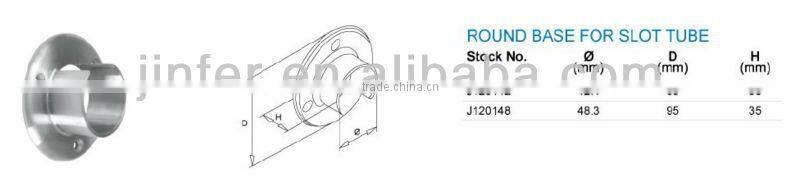 SS/Stainless steel glass fittings/garde-corps balcon