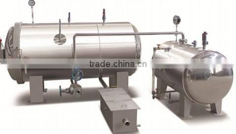 Stainless steel food industry steam autoclave
