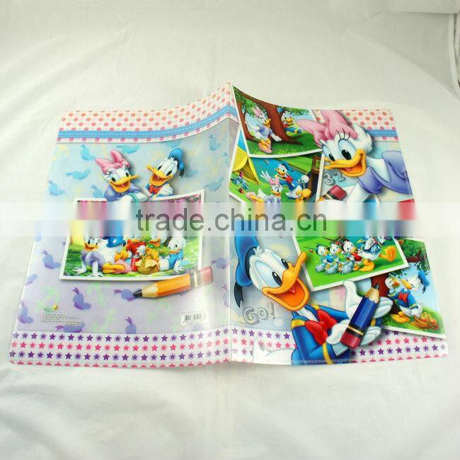 the children school cute lovely color plastic transparent folder