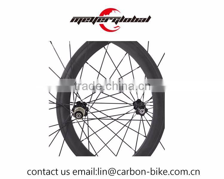 OEM Ultra light new designed carbon tubular wheelset 700c chinese carbon tubular 50mm wheels with novatec A271 hub