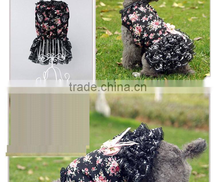 summer pet skirts pet clothing