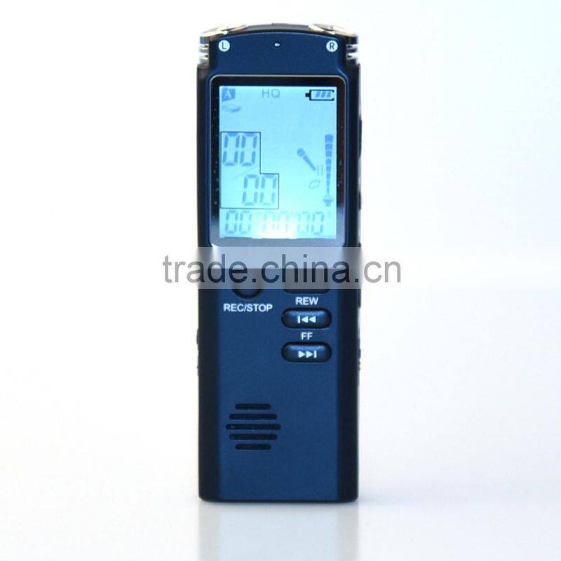 Dot Matrix LCM Screen Portable Voice Recorder Model Q12