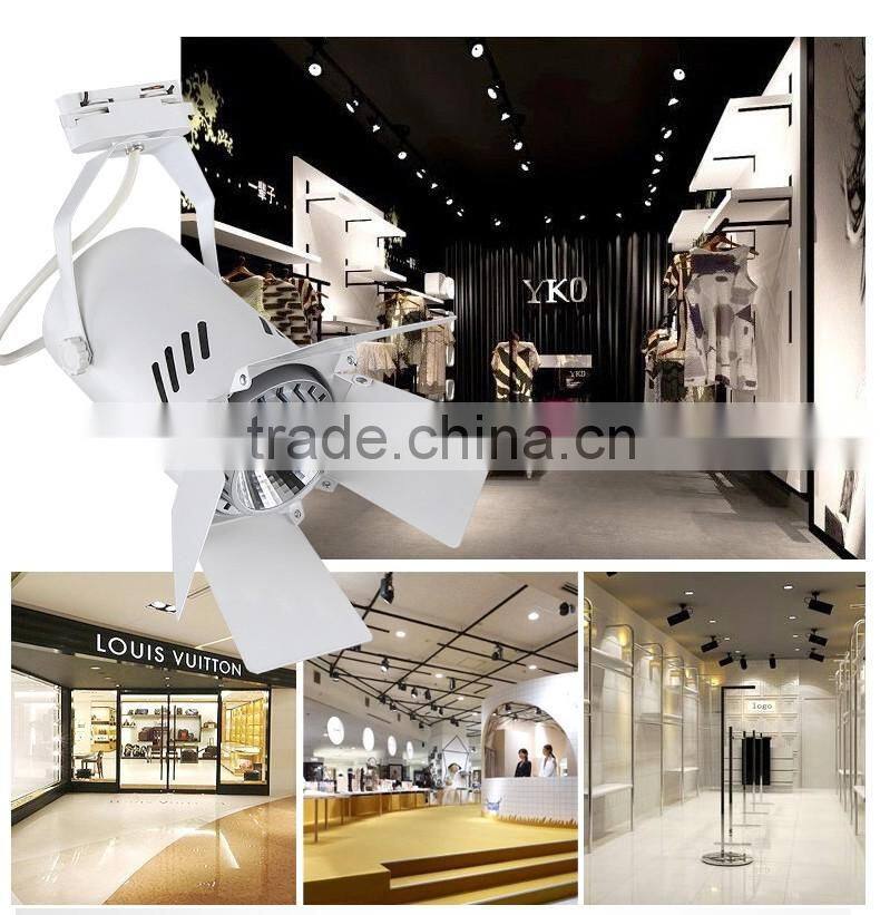 led track spot light for cloth shop and supper market