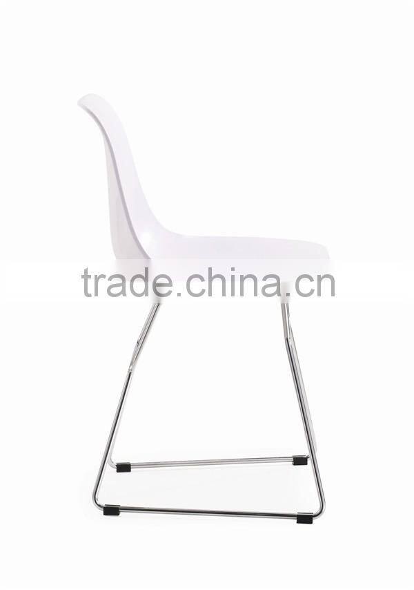 plastic bar stool, metal frame high plastic chair, plastic commercial bar stool high chairs DU-0924H