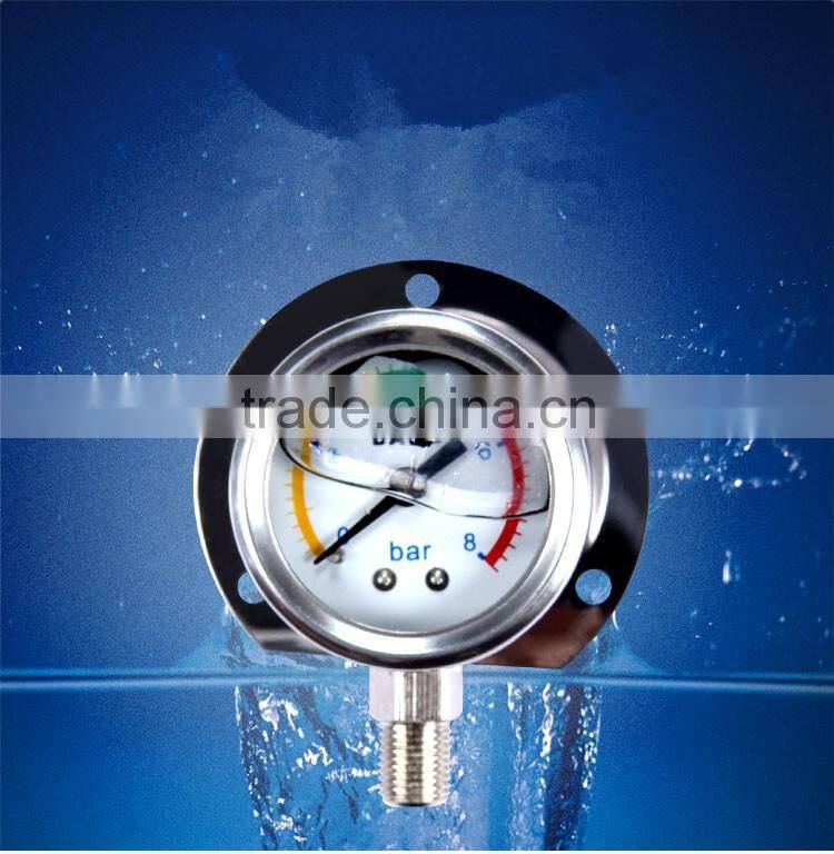 2 Inch Glycerin Silicon Liquid Oil Filled All Ss Pressure Gauge