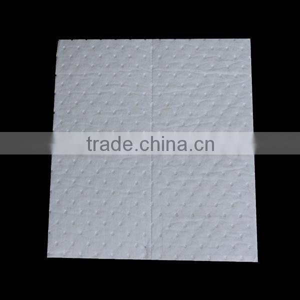 Quality spill control high absorbency oil absorbent pad