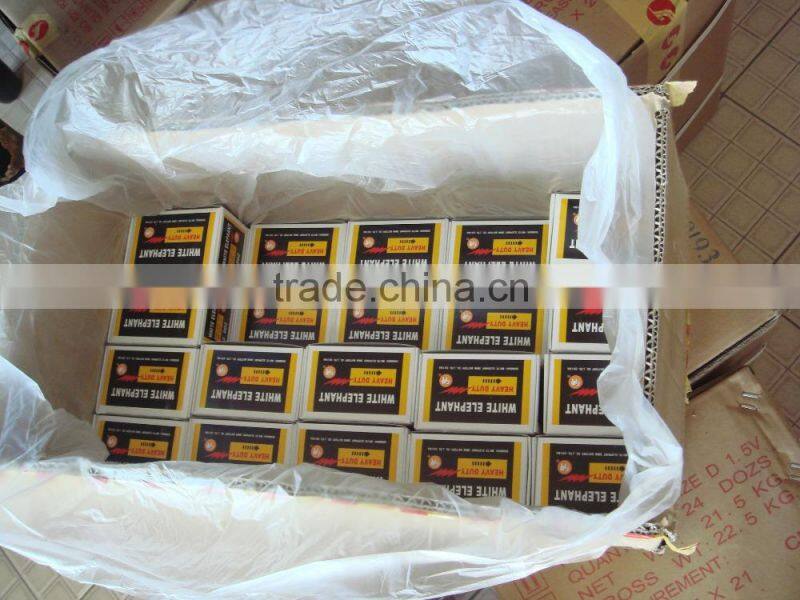 1.5V AA UM-3 WE PVC JACKET heavy duty Carbon Zinc Battery Zinc Chloride (OEM)