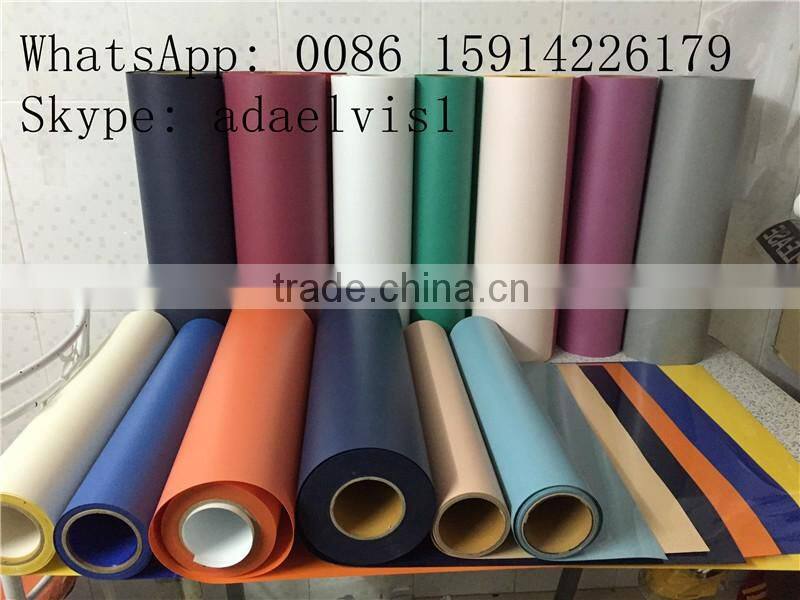 red color laser PU heat transfer vinyl