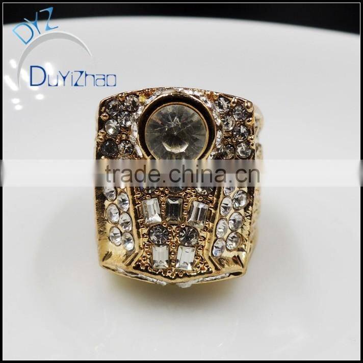 custom fashion hip hop champions rings for men