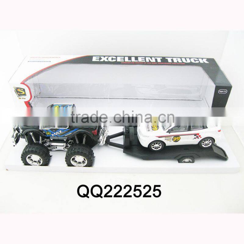 Kids plastic friction crosssing-country racing car with 1pcs friction car,friction car for kids