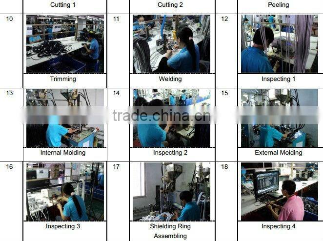 BLACK SAMSUNG MOLDED VGA TO DVI CABLE