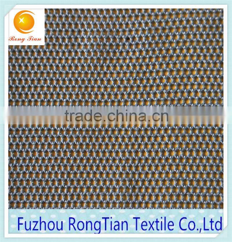Wholesale polyester knitted mini mesh fabric for outdoor furniture