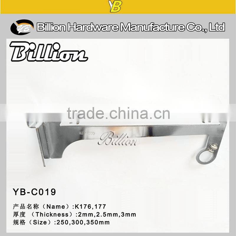 metal display bracket hanging hook bracket glass holder slatwall hanging accessories.