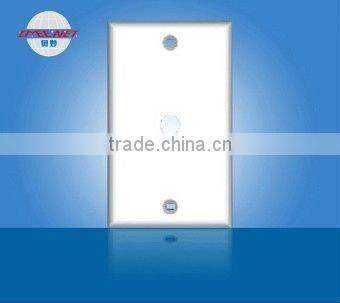 1Gang Cable/Phone Switch Wall Plate PC Cover