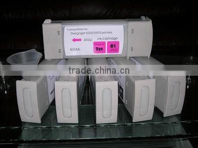 pigment ink for for canon wide format ink cartridge W8400