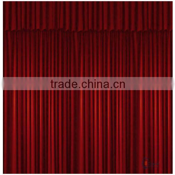 china stage decoration ready made drapes and curtains