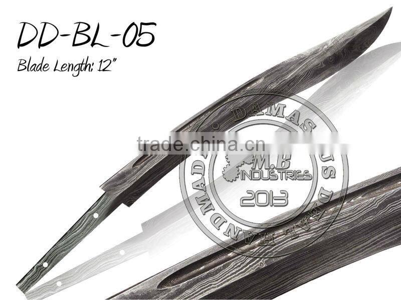 Damascus Steel Hoja Criolla Blade