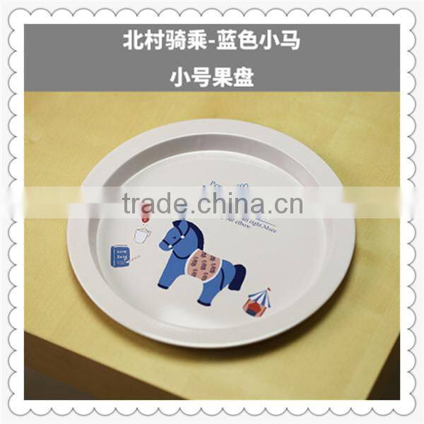 fashion round metal tin tray