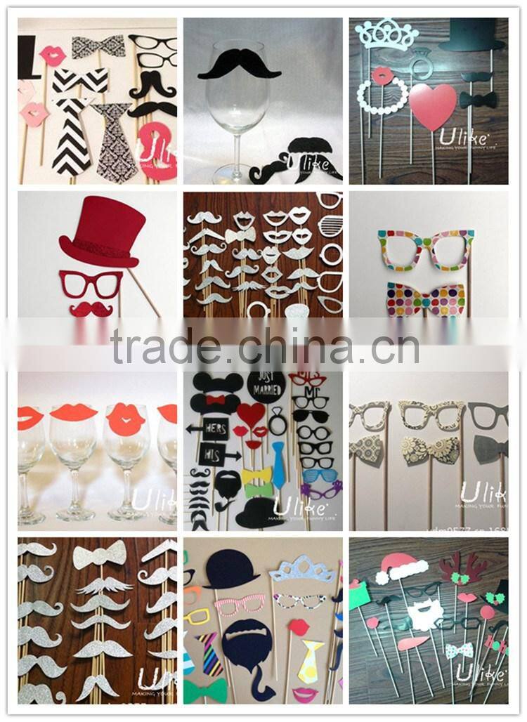 Wedding Party Beard/Mustache Photo Props Novelty Mustache Hot Selling Wedding Photo Props new product ideas 2014