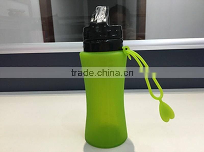 750ml & 500ml silicone water bottle, BPA free collapsible water bottle,