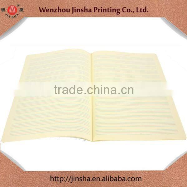 School Agenda Recycled Paper Advertising Notepad English Notebook for Students