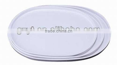 white & black plastic spin tray /fiberglass dryer pans