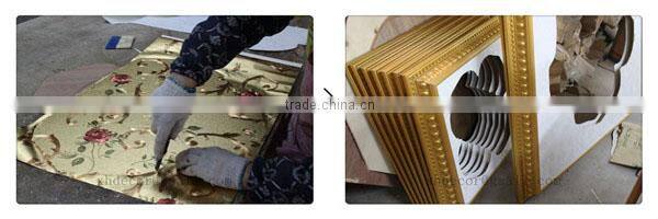 White and Gold w/ Blue Cloud Pattern decorative ceiling