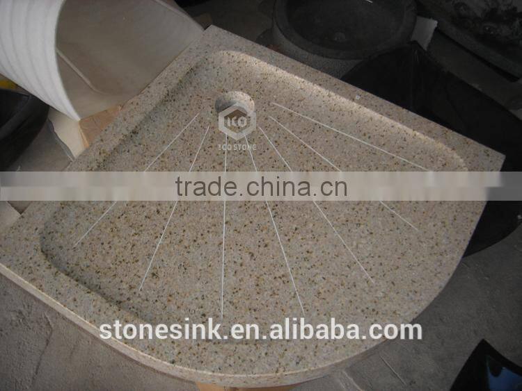 New style cheap stone shower tray price