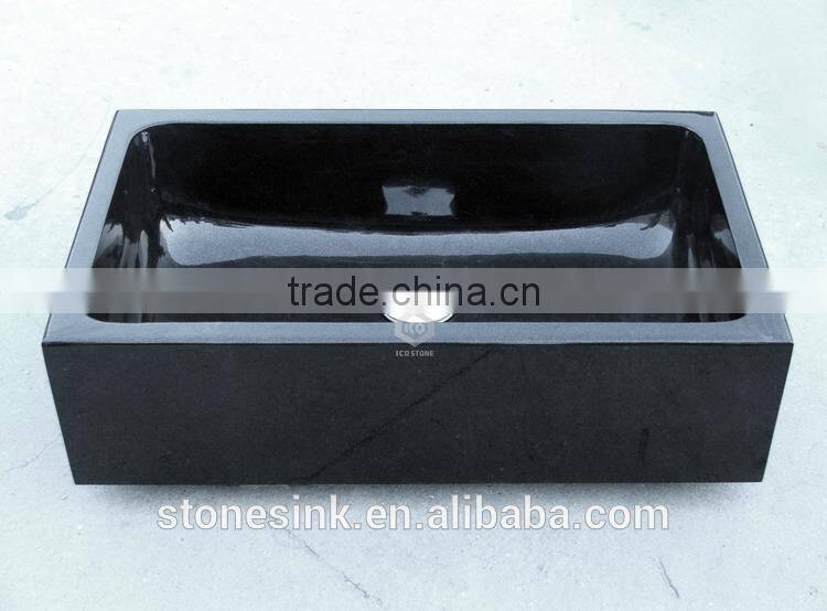 Cheap price shanxi black handmade kitchen sink