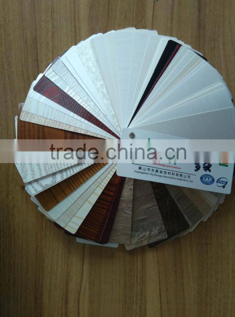 high gloss marble pvc foil