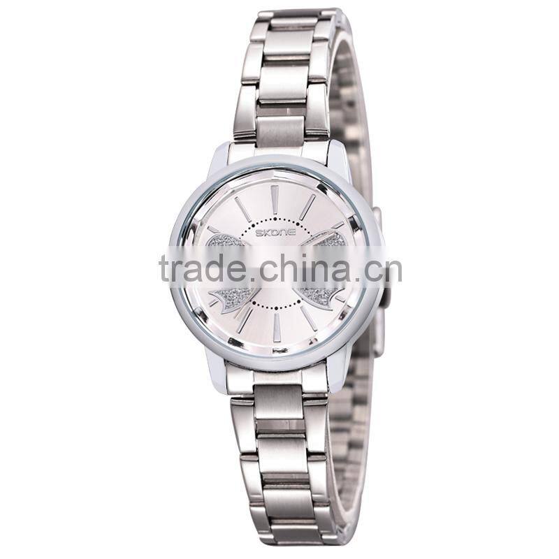 Alibaba Express Bowknot Butterfly Girls Fancy Watches