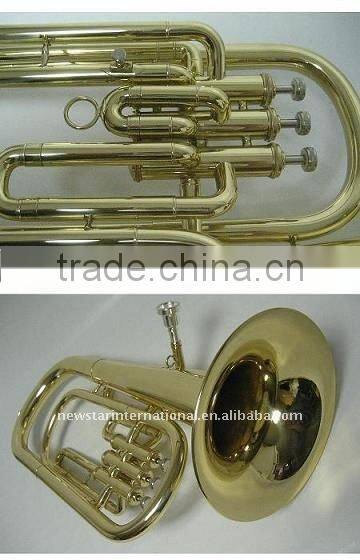 gold lacquer Bb euphonium