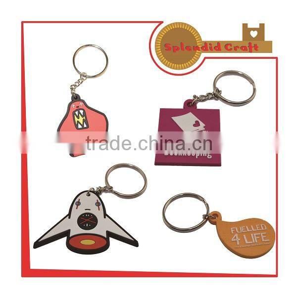 custom soft pvc keychain