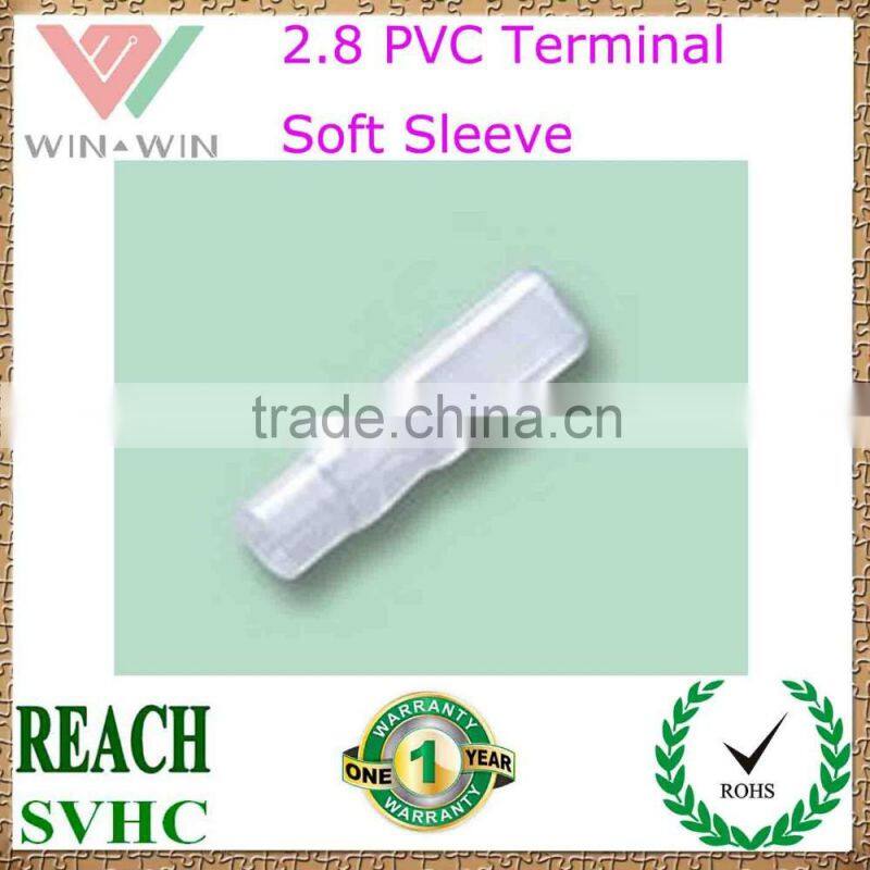 Nylon 2.8 terminal plastic sleeve