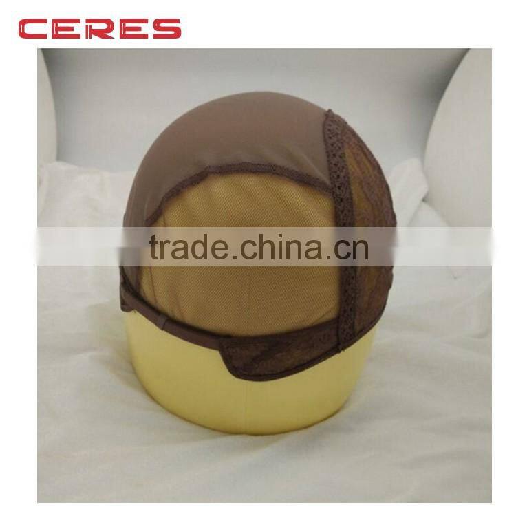 African Full Braided Wig Adjustable Wig Weaving Cap Adjustable Silk Wig Cap for wig making